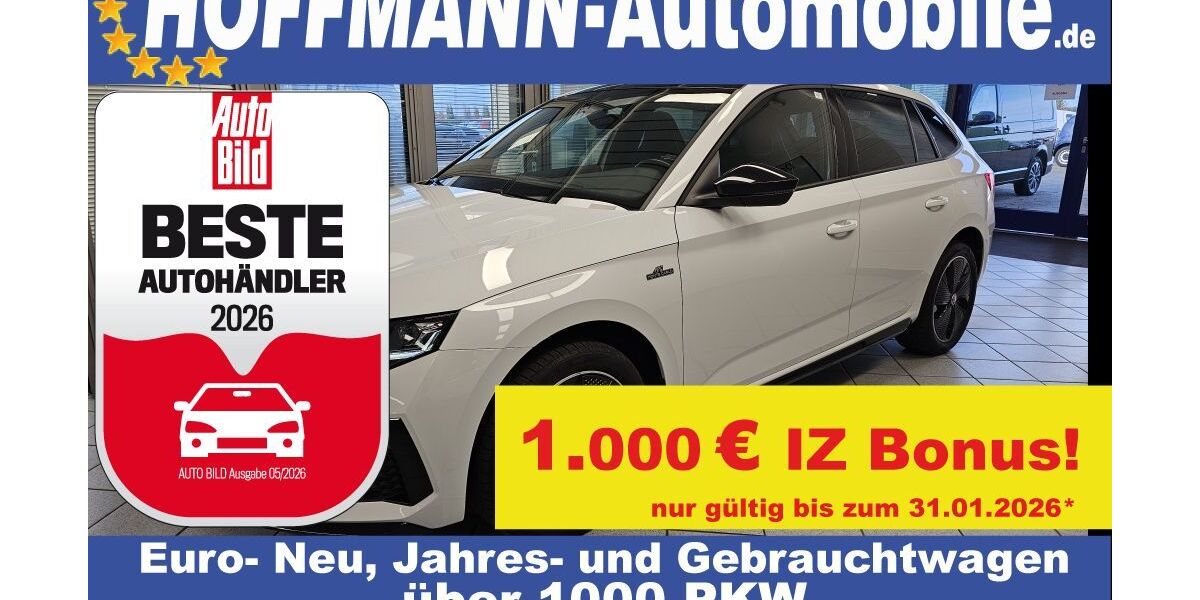 Skoda Scala 24.221 km 23.950 &euro; Wolfsburg-Heiligendorf 38444