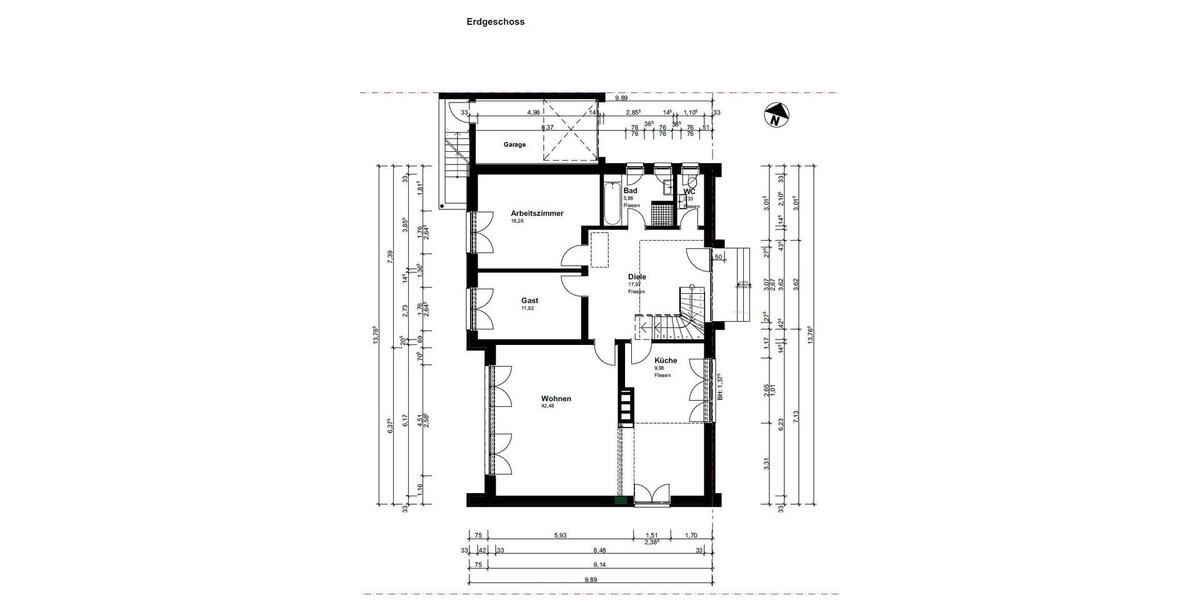 Einfamilienhaus Wolfenbüttel Ahlum - 7 Zimmer, 219 m&sup2;, 2.590&euro; | Angebot:26366781