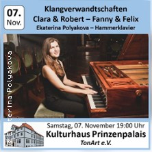 Klangverwandschaften | Clara & Robert – Fanny & Felix 07.11.2026 Festsaal Prinzenpalais