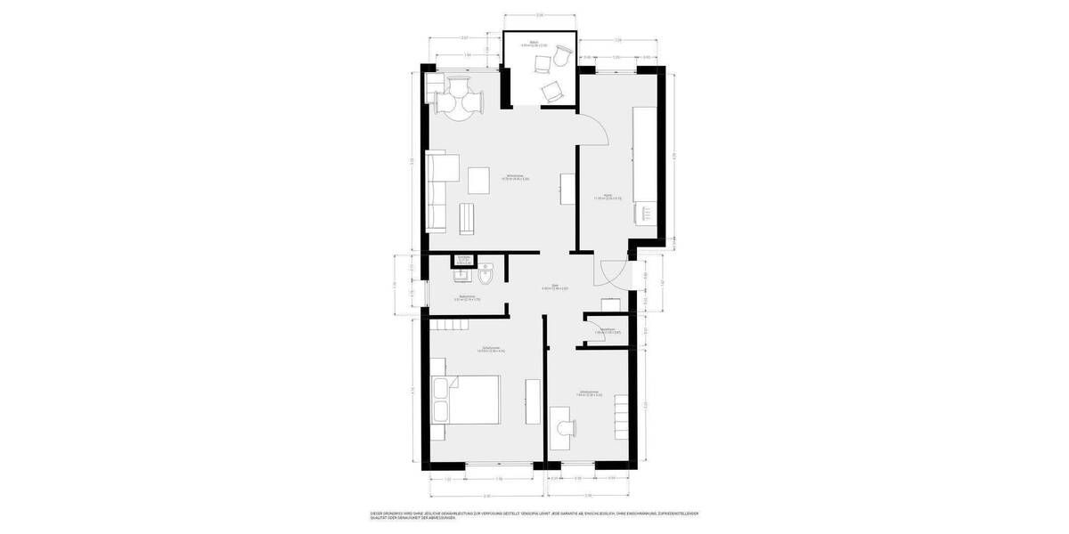 Etagenwohnung Braunschweig Heidberg - 3 Zimmer, 65 m&sup2;, 229.900&euro; | Angebot:25879473