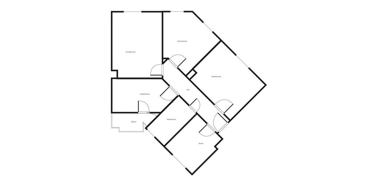 Etagenwohnung Braunschweig Westliches Ringgebiet - 4 Zimmer, 80 m&sup2;, 776&euro; | Angebot:26676416