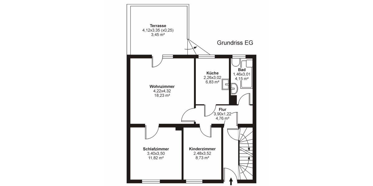 Reihenhaus Wolfsburg - 8 Zimmer, 144 m&sup2;, 205.000&euro; | Angebot:27232029