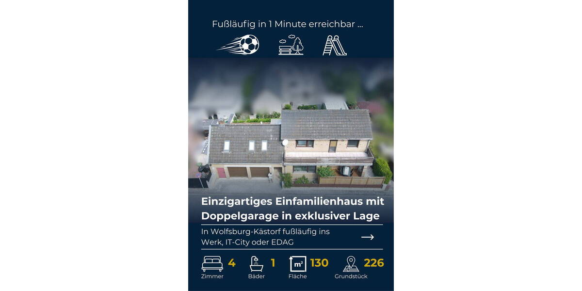 EFH in exklusiver Lage am Sportplatz und Naturgebiet 4 zimmer