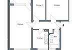 Etagenwohnung Wolfsburg Detmerode - 3 Zimmer, 66 m&sup2;, 529&euro; | Angebot:26283520