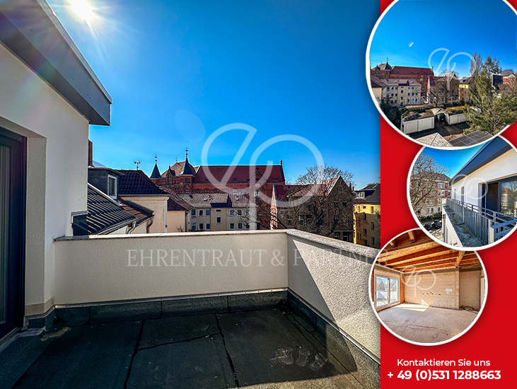 Etagenwohnung Braunschweig Nordstadt - 3 Zimmer, 182 m&sup2;, 970.000&euro; | Angebot:26984381
