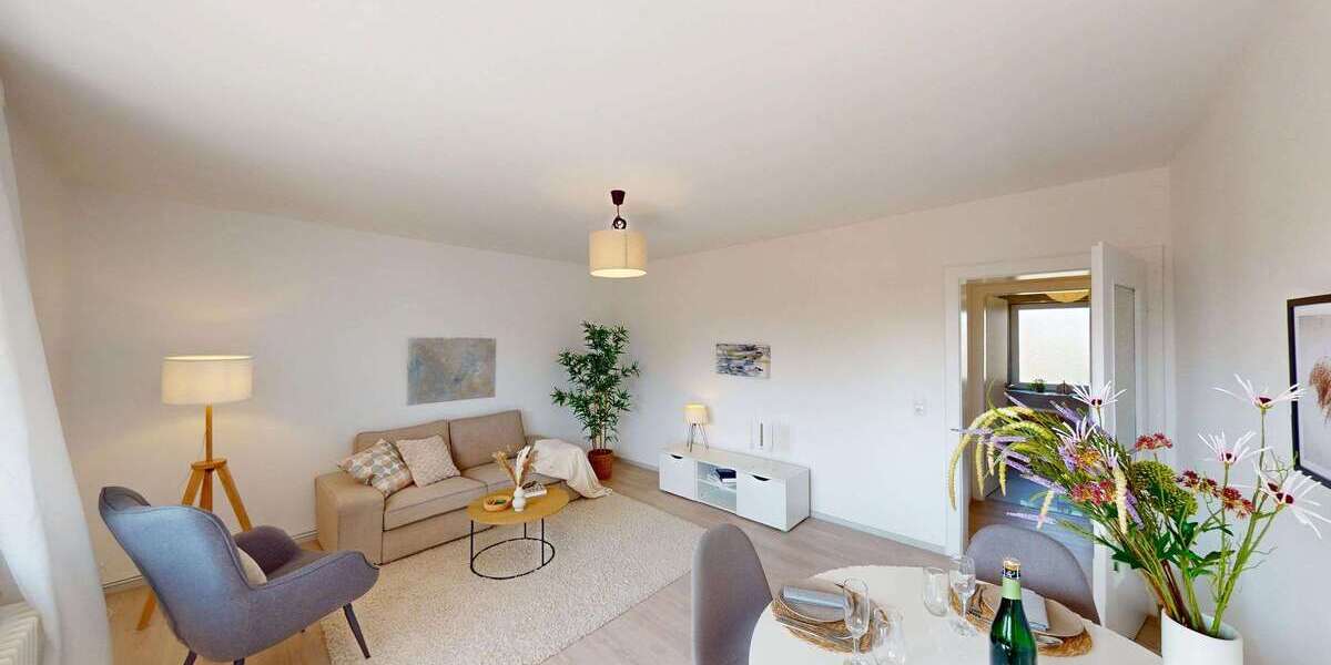 Etagenwohnung Wolfenbüttel Ahlum - 3 Zimmer, 65 m&sup2;, 189.000&euro; | Angebot:26516034