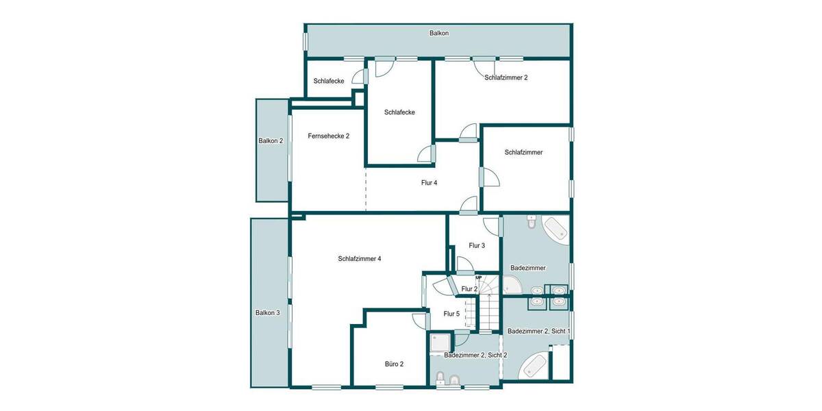 Einfamilienhaus Braunschweig Weststadt - 8 Zimmer, 394 m&sup2;, 599.000&euro; | Angebot:26451289