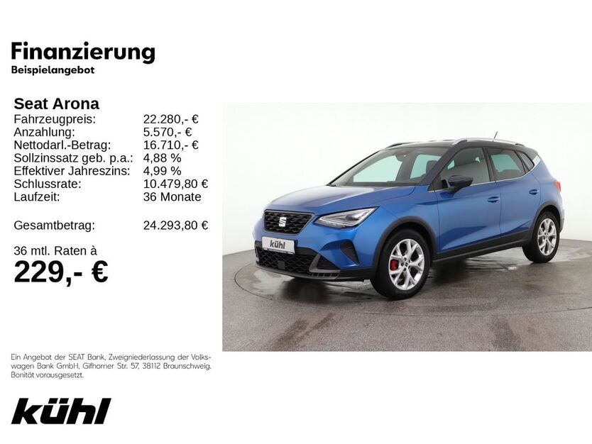 Seat Arona 26.320 km 21.980 € Gifhorn 38518