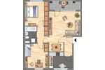Etagenwohnung Wolfsburg Alt-Wolfsburg - 3 Zimmer, 70 m&sup2;, 513&euro; | Angebot:26676421