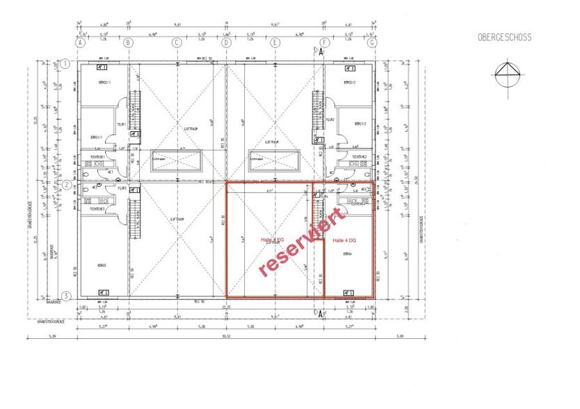 Hochwertige flexible Hallenflächen Ladenflächen mit Büro, einzelne Büroflächen in KFW40 zimmer