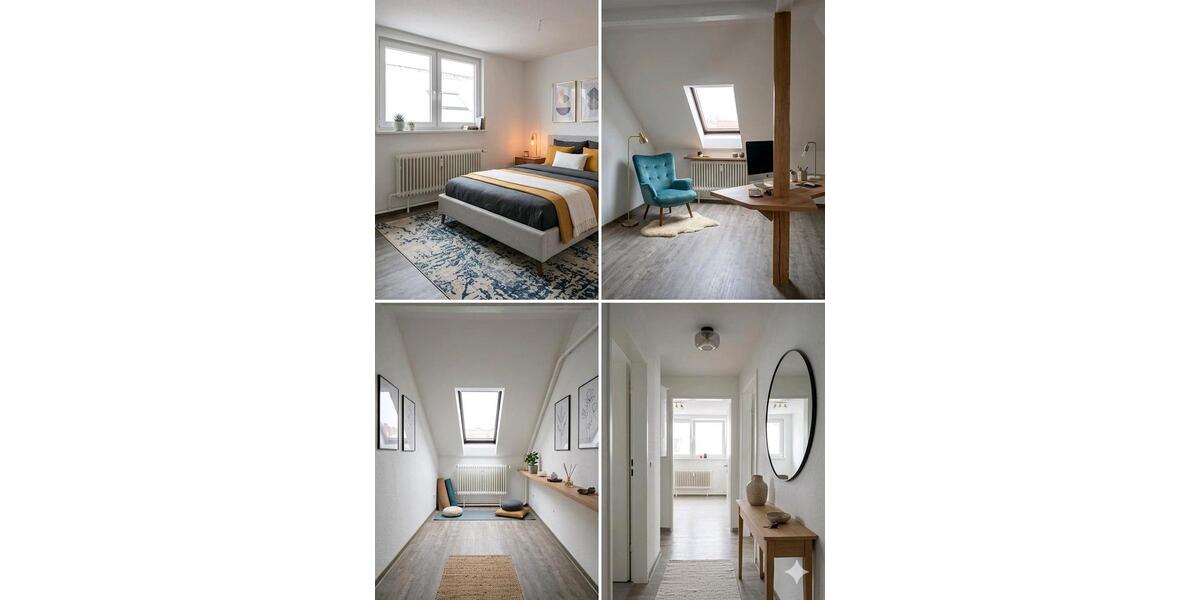 Dachgeschoßwohnung Braunschweig Östliches Ringgebiet - 3 Zimmer, 100 m&sup2;, 650&euro; | Angebot:26660625