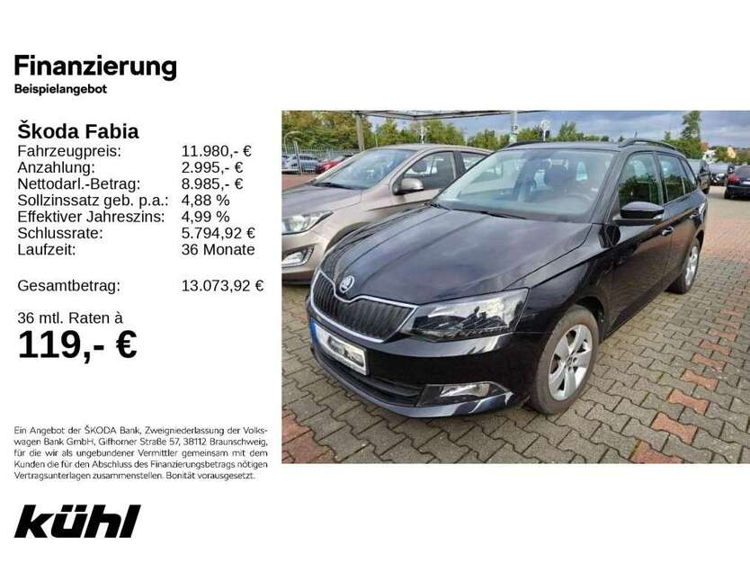 Skoda Fabia 47.320 km 11.850 € Gifhorn 38518