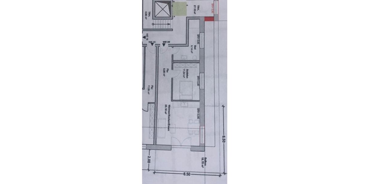 Dachgeschoßwohnung Söhlde - 2 Zimmer, 55 m&sup2;, 875&euro; | Angebot:24705786