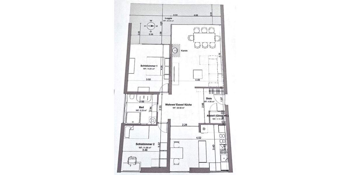 Etagenwohnung Gifhorn - 3 Zimmer, 280.000&euro; | Angebot:24810572