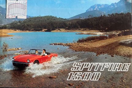 Triumph Spitfire 44.000 km 12.450 &euro; Wolfenbüttel 38302