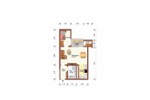 Etagenwohnung Wolfsburg Detmerode - 2 Zimmer, 44 m&sup2;, 71.900&euro; | Angebot:27192031
