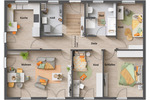 Einfamilienhaus Wendeburg - 4 Zimmer, 109 m&sup2;, 356.890&euro; | Angebot:26139062
