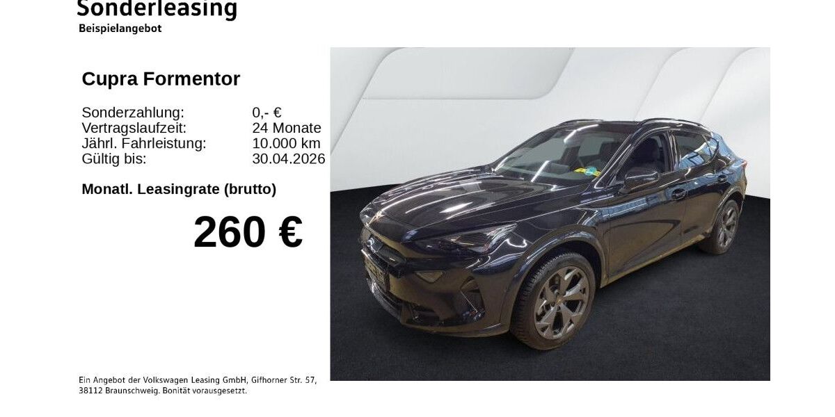 Cupra Formentor 22.630 km 32.690 &euro; Gifhorn 38518