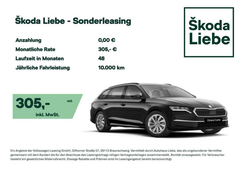 Skoda Octavia 3.500 km 31.495 € Braunschweig 38114