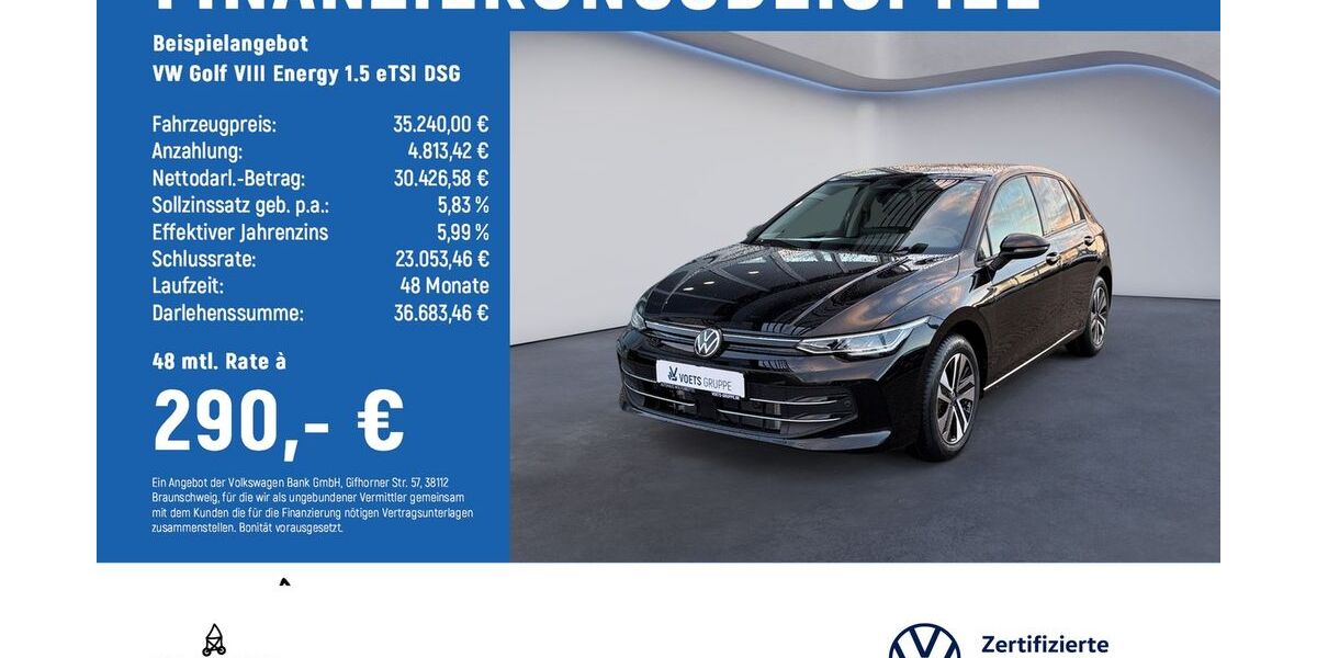 VW Golf 6.500 km 34.840 &euro; Wolfenbüttel 38304