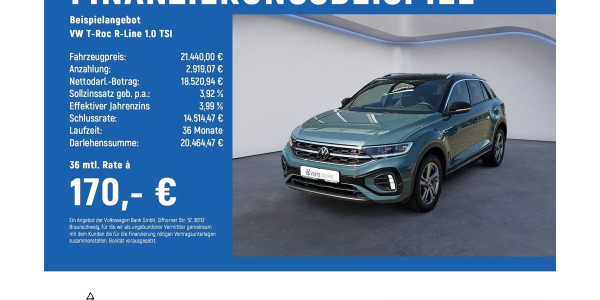 VW T-Roc 47.000 km 20.940 &euro; Wolfenbüttel 38304