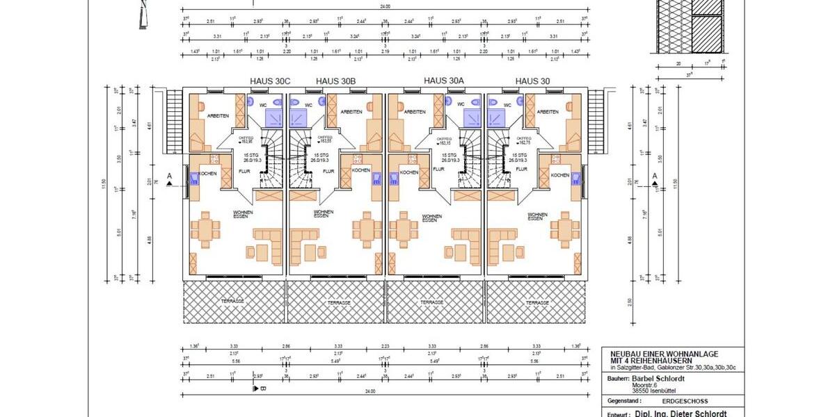 Reihenhaus Salzgitter Ortschaft Südost - 168.000&euro; | Angebot:25173970