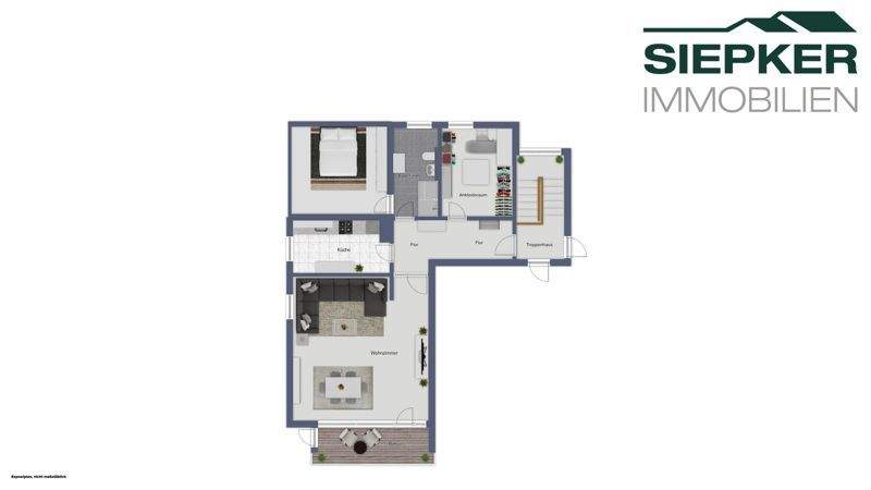 Etagenwohnung Lehre - 3 Zimmer, 82 m&sup2;, 176.000&euro; | Angebot:25725727