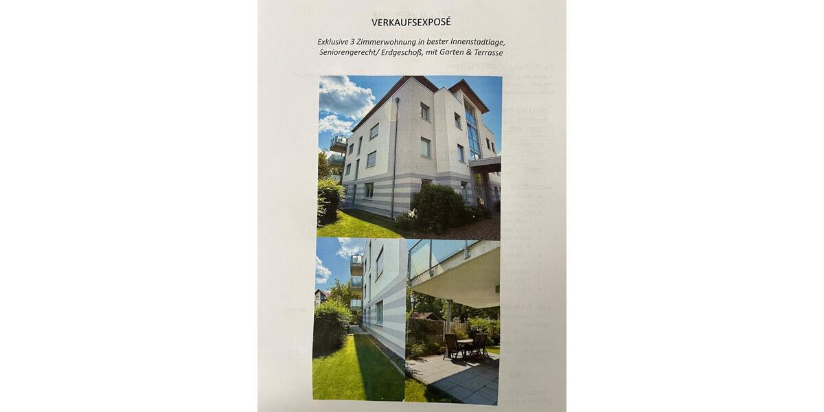 Erdgeschoßwohnung Gifhorn - 3 Zimmer, 100 m&sup2;, 370.000&euro; | Angebot:27508476