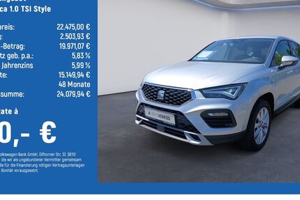 Seat Ateca 27.150 km 20.940 &euro; Braunschweig 38114