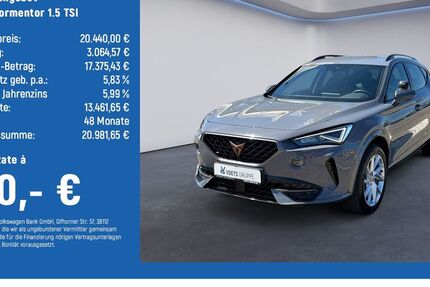 Cupra Formentor 56.764 km 20.740 &euro; Wolfenbüttel 38304