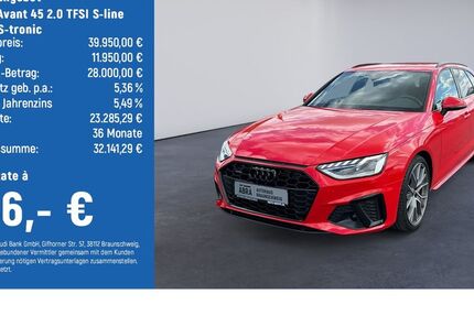 Audi A4 24.550 km 39.950 &euro; Braunschweig 38108
