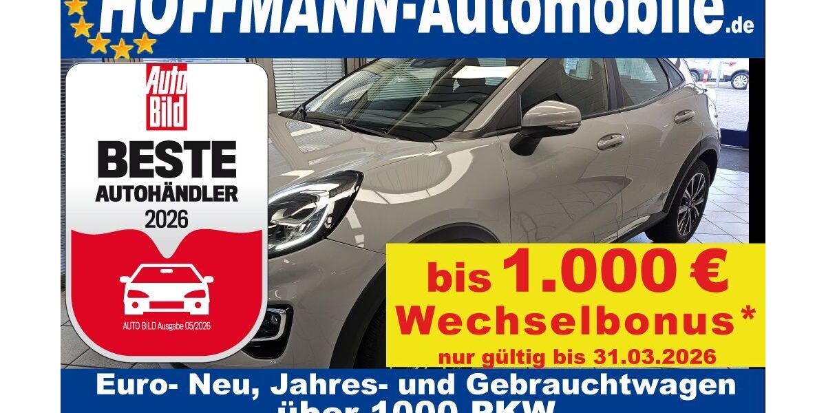 Ford Puma 58.261 km 15.900 &euro; Wolfsburg-Heiligendorf 38444