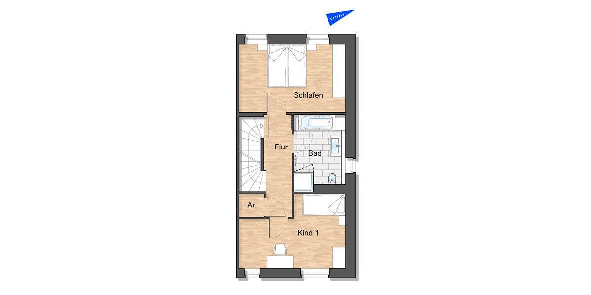 Einfamilienhaus Wolfsburg Almke - 5 Zimmer, 124 m&sup2;, 1.509&euro; | Angebot:25910545