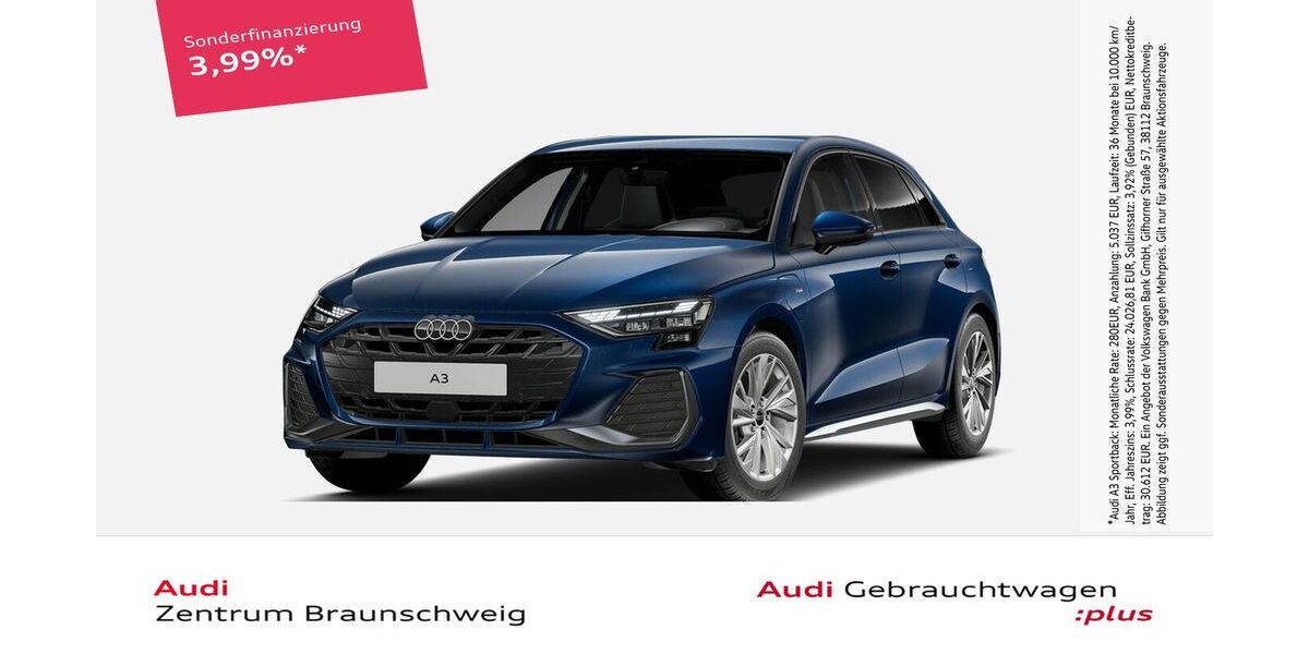 Audi A3 4.300 km 40.980 &euro; Braunschweig 38124