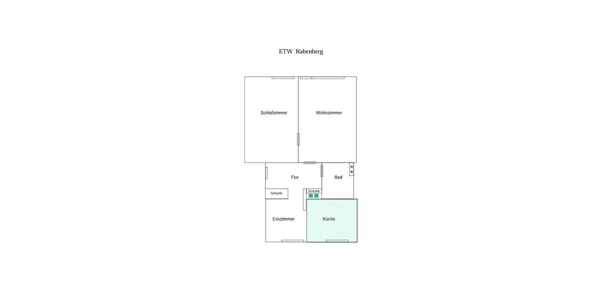 Etagenwohnung Wolfsburg Detmerode - 2 Zimmer, 54 m&sup2;, 95.000&euro; | Angebot:27192957