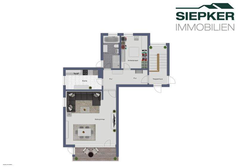 Etagenwohnung Lehre / Beienrode Lehre - 3 Zimmer, 82 m&sup2;, 186.000&euro; | Angebot:24484989