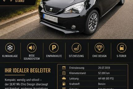 Seat Mii 52.000 km 8.890 &euro; Lengede 38268