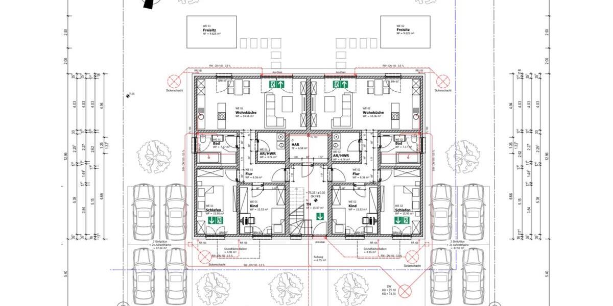 Erdgeschoßwohnung Wolfsburg Almke - 3 Zimmer, 85 m&sup2;, 290.000&euro; | Angebot:25921996