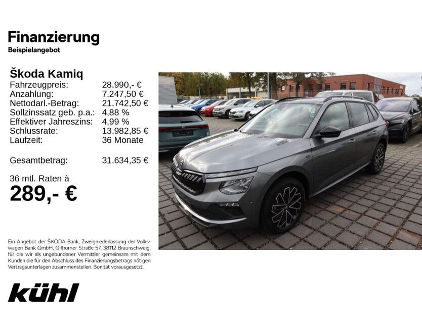 Skoda Kamiq 24.597 km 28.790 € Gifhorn 38518