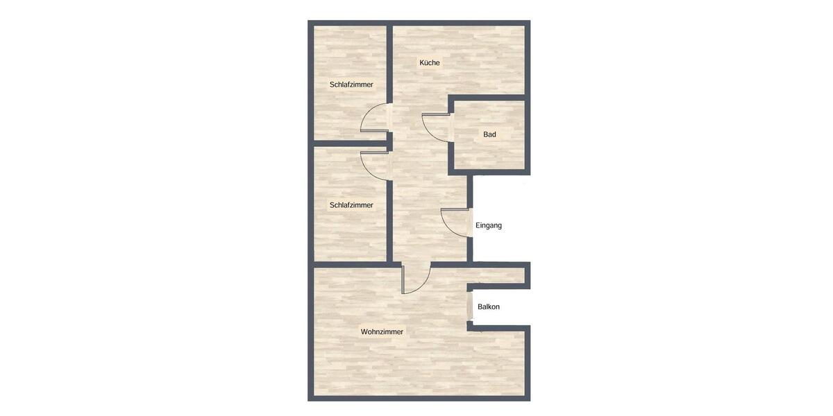 Dachgeschoßwohnung Königslutter am Elm - 3 Zimmer, 93 m&sup2;, 950&euro; | Angebot:24743439
