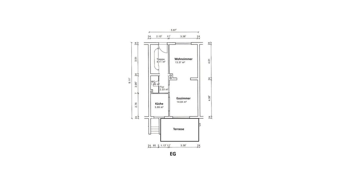 Reihenhaus Wolfsburg - 5 Zimmer, 126 m&sup2;, 1.450&euro; | Angebot:25980729
