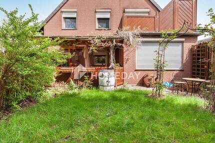 Gemütliche Erdgeschosswohnung mit überdachter Terrasse und Gartenidylle in Weyhausen 3 zimmer