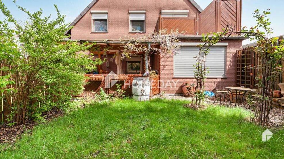 Gemütliche Erdgeschosswohnung mit überdachter Terrasse und Gartenidylle in Weyhausen 3 zimmer