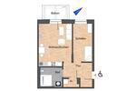 Etagenwohnung Wolfsburg Almke - 2 Zimmer, 55 m&sup2;, 658&euro; | Angebot:23435487