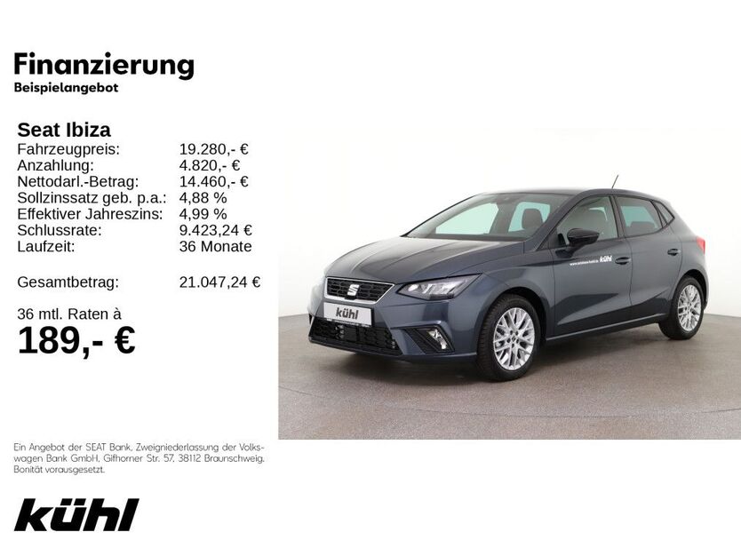 Seat Ibiza 15.000 km 18.980 € Gifhorn 38518