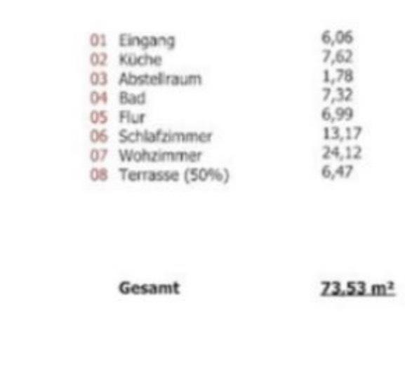 Terrassenwohnung Wolfsburg Detmerode - 2 Zimmer, 74 m&sup2;, 816&euro; | Angebot:24676724