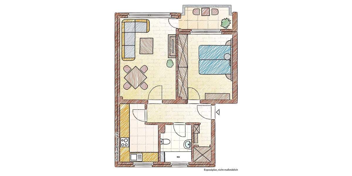 Etagenwohnung Schladen - 2 Zimmer, 53 m&sup2;, 79.000&euro; | Angebot:24762337