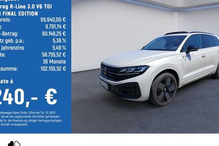 VW Touareg 3.500 km 98.940 &euro; Braunschweig 38114