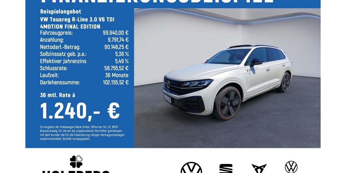 VW Touareg 3.500 km 98.940 &euro; Braunschweig 38114