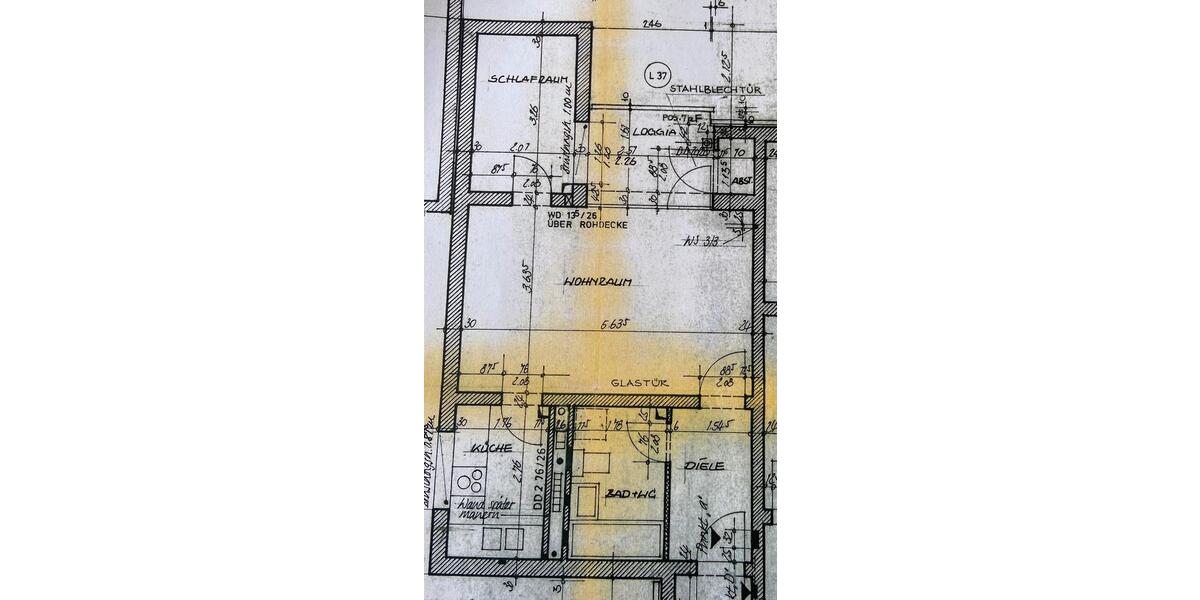 Etagenwohnung Wolfsburg Detmerode - 2 Zimmer, 45 m&sup2;, 115.000&euro; | Angebot:27045130